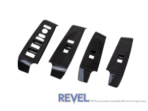 Honda Civic Window Switch Panel Cover - Revel - GT Dry Carbon - 2023+